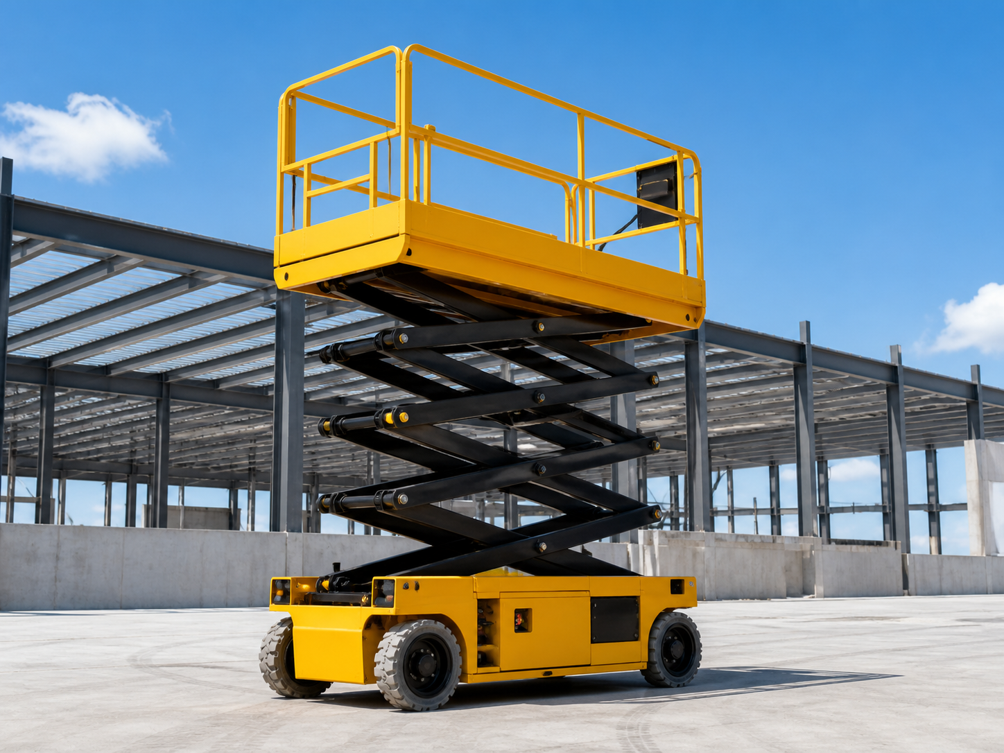 Scissor lift rental equipment