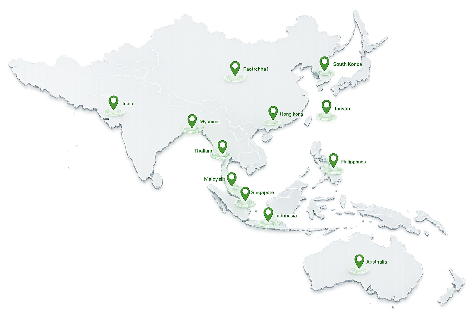 Asia Pacific Map